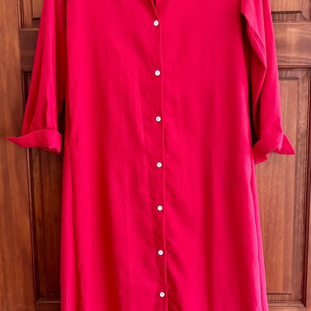 Soplia&gøn Bright Fuchsia Button-Up Shirt